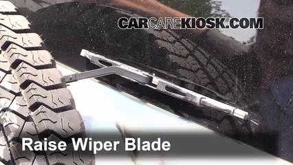 2009 Hummer H3 3.7L 5 Cyl. Windshield Wiper Blade (Rear) Replace Wiper Blade